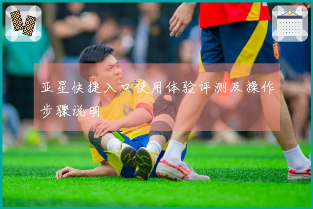 亚星快捷入口使用体验评测及操作步骤说明